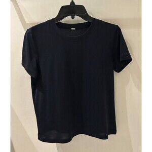 Bandier Women’s Short Sleeve Tee — No Size Tag — Fits Like Medium — Black